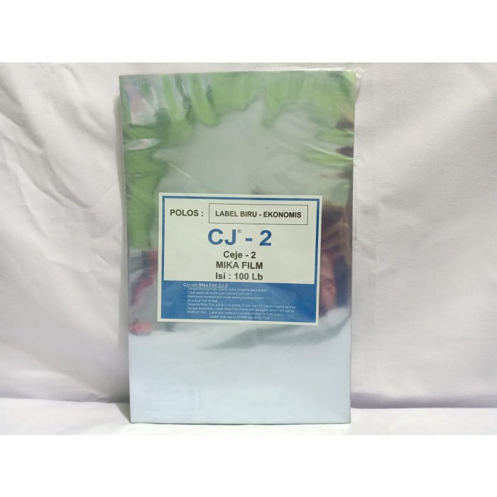 

[tmr] - Cover Jilid Plastik Mika F4 (Pak Isi 100 Lembar)