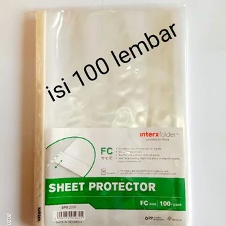 

[tmr] - INTER X PP Pocket 100 Lembar Folio Inter x