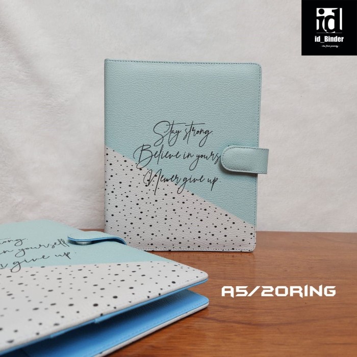

[tmr] - BINDER PRINTING MOTIP STAY STRONG A5/RING 20, B5/RING 26