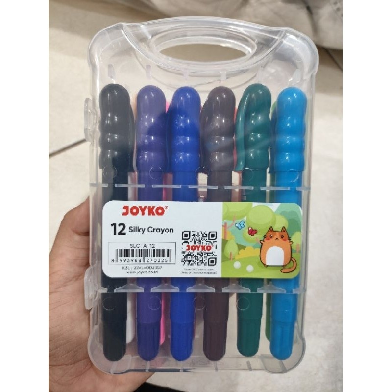 

silky crayon joyko si 12