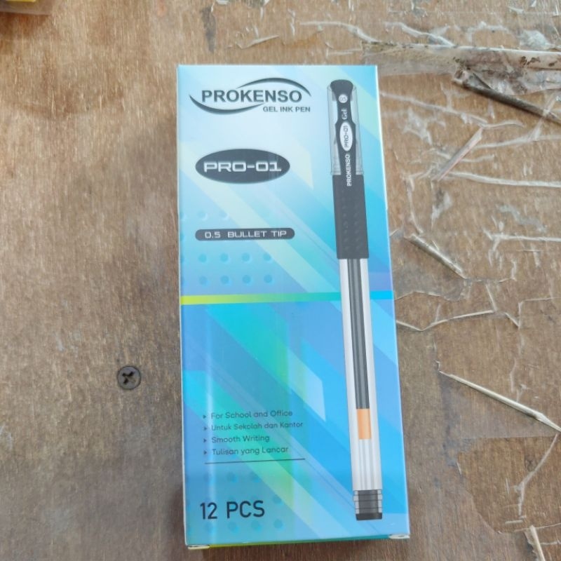 

(12pcs) Pena Tinta prokenso 0,5