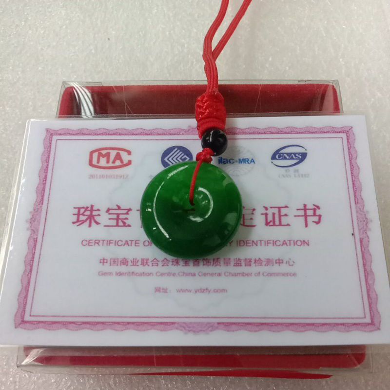 KALUNG GIOK HIJAU ASLI TIONGKOK MODEL DONAT