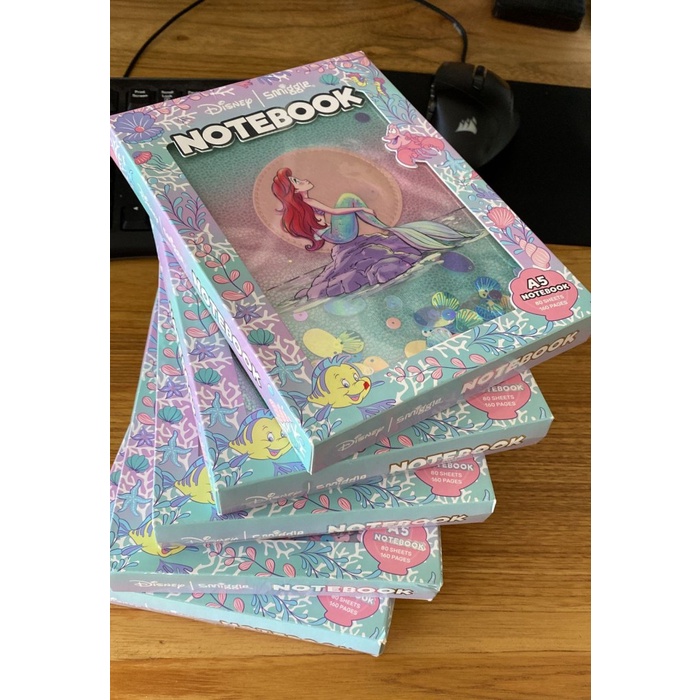 

Smiggle Disney Ariel Stationery Kit Kode 884