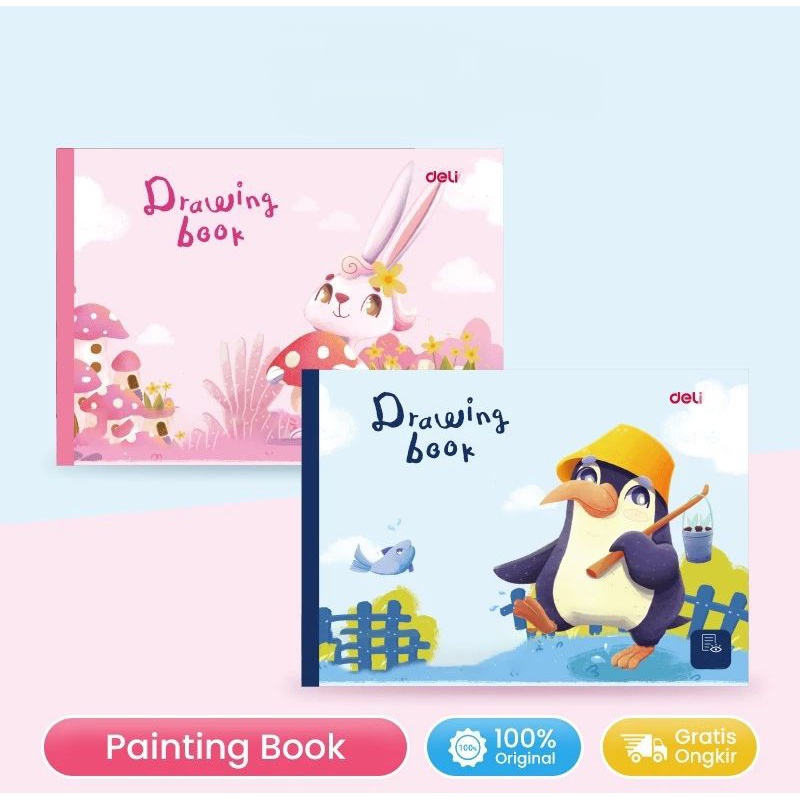 

Gratis Ongkir Deli Painting Book / Buku Gambar 20 Lembar Kertas Tebal Tidak Tembus 73377