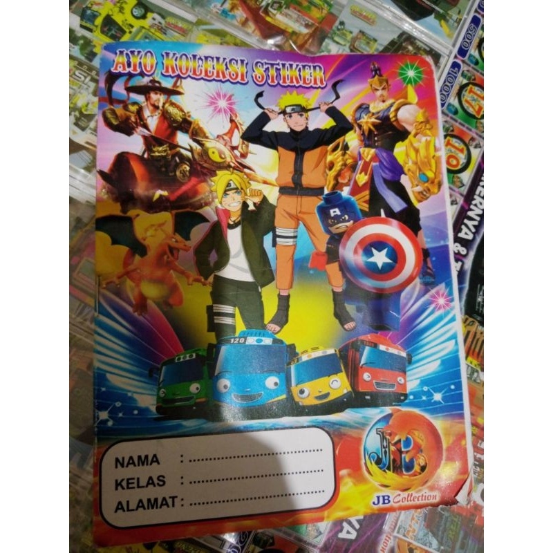 

Awet Buku Stiker Naruto Dan Setiker Naruto Isi 20 Pcs