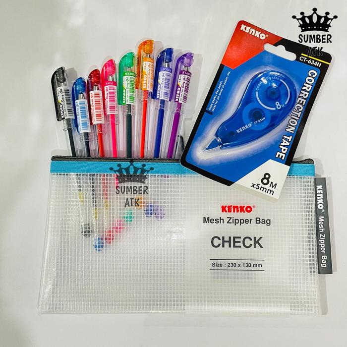 

PAKET Gel Pen Easy Gel ATK SET - SUMBER ATK Kode 787