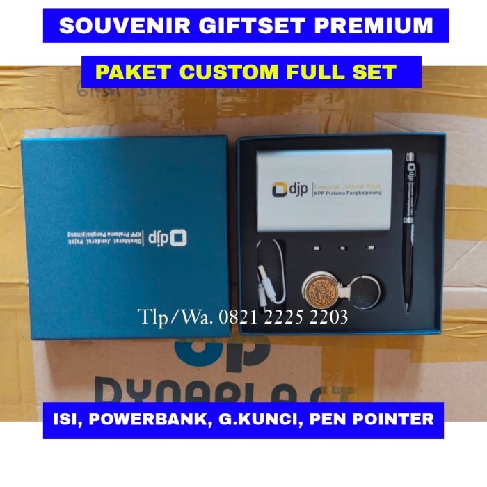 

Gift Set 3 In One - Paket Premium Custom Logo Perusahaan Kode 778