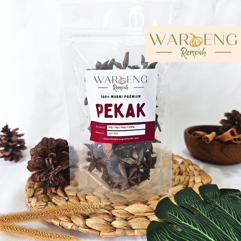 

HJE Pekak Utuh / Bunga Lawang / Star Anise / Waroeng Rempah Murah