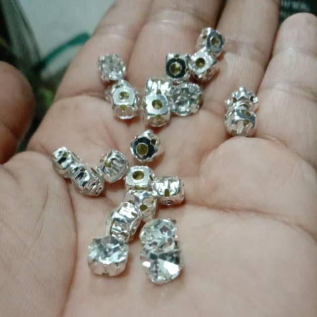Diamond cangkang/payet kristal cangkang.ss30.35.40