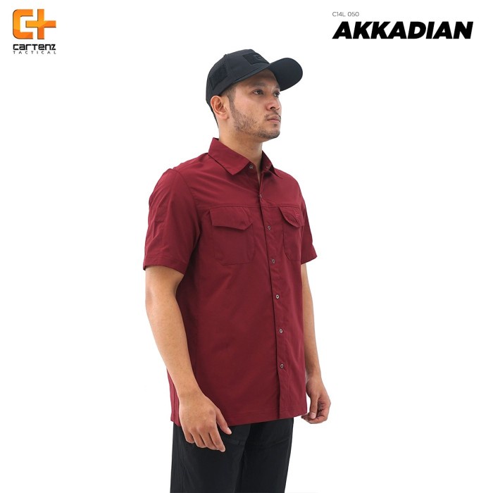 Terbaru Kemeja Pendek Cartenz Tactical Akkadian New Colors