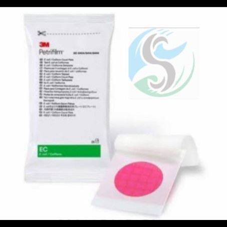 JTTOP" PETRIFILM E. COLI/COLIFORM COUNT PLATE 6404 @ 25 / POUCH
