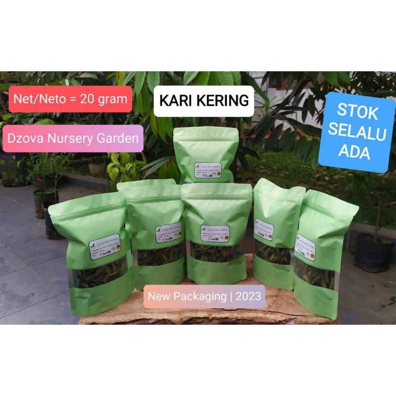 

HJE Daun kari kering organik (temurui/salam koja) 20 gr