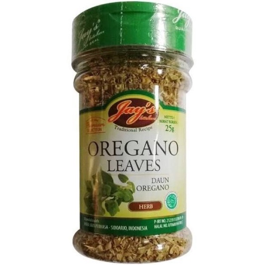 

HJE Jays Kitchen Oregano Leaves / Daun Oregano 25gr