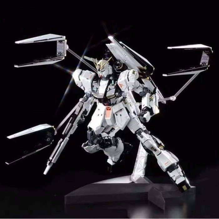 Promo Daban 6619S 1/100 Mg Nu Ka Version Titanium Finish Model Kit Figure Ready