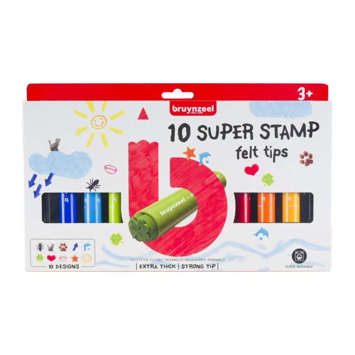 

Bruynzeel Super Stamp Marker Set 10