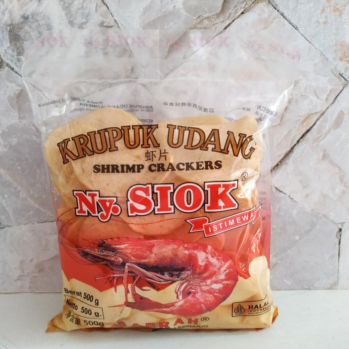 

Kerupuk Udang Ny Siok Oval 500gr