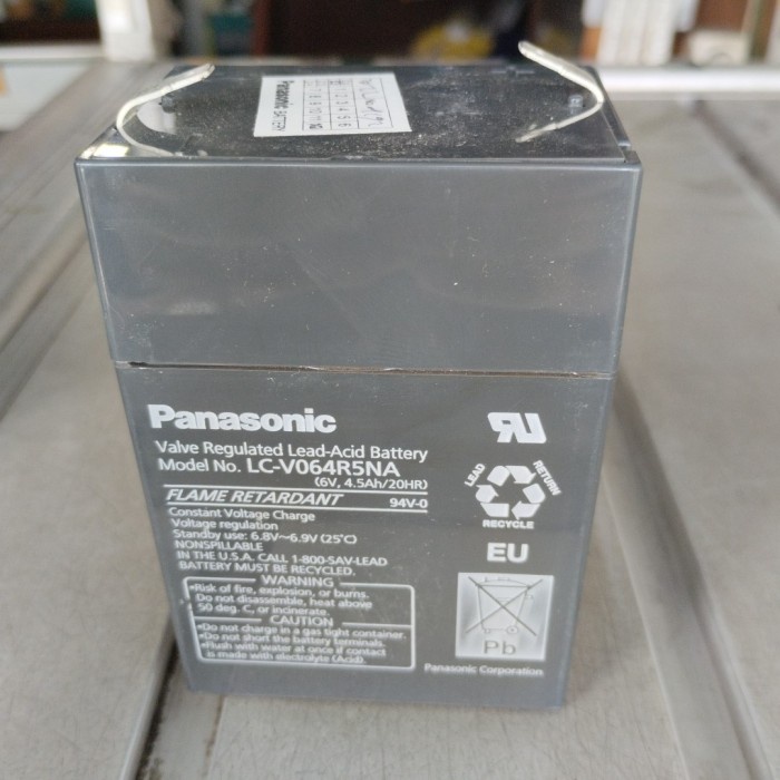 Ready Jt Baterai Accu Aki Kering Panasonic 6 V Buat Timbangan Digital Ori