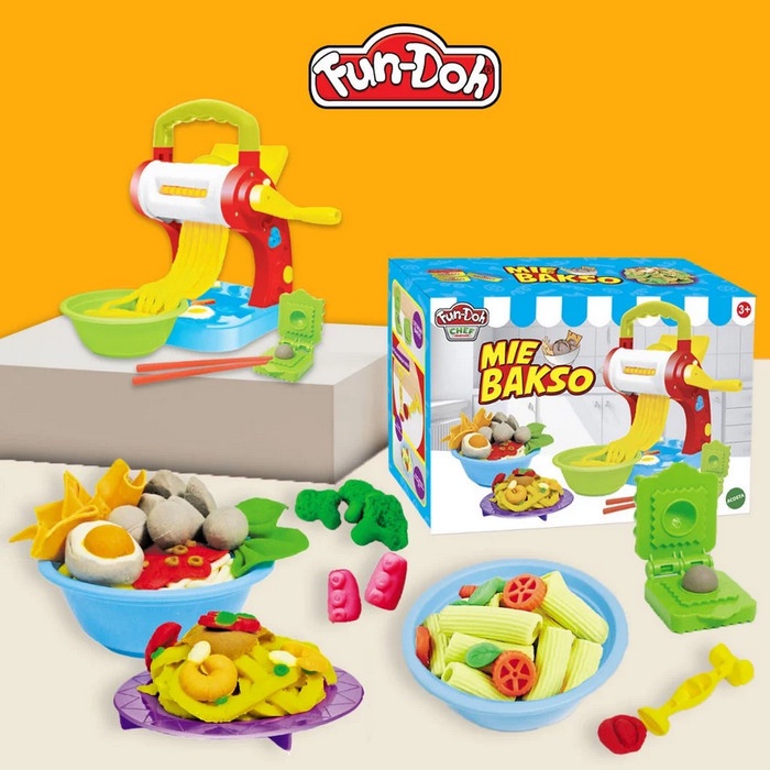 fundoh Mie Bakso /Play doh murah/playdoh murah/ fun doh ice