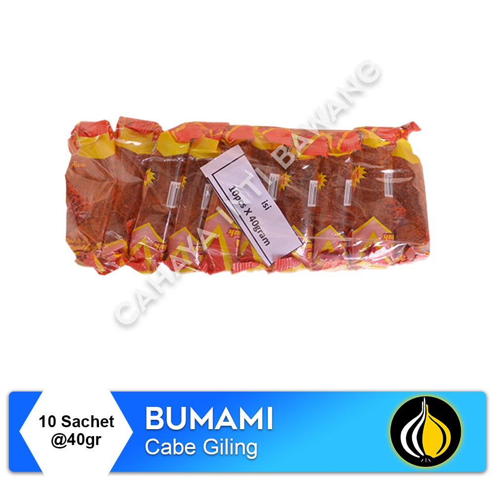 

HJE Bumami Sachet Cabe Rawit Bubuk (Halus) - Renceng