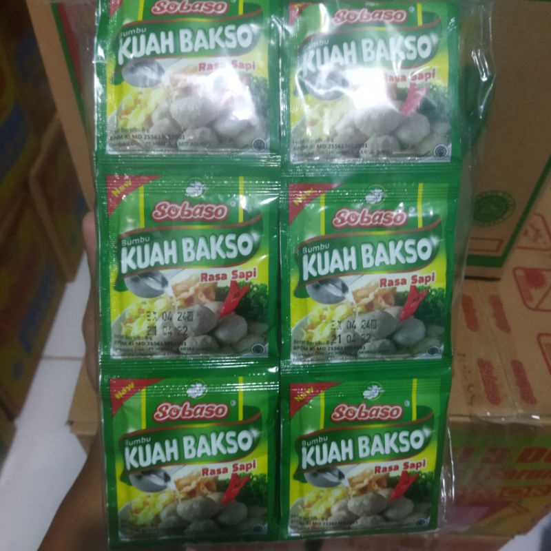 

HJE Bumbu Kuah Bakso Sobaso 8gr (1 pack isi 120)