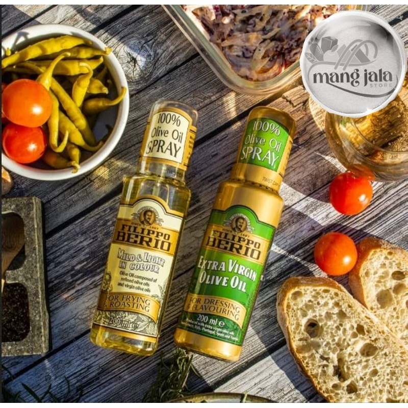 

HJE FILIPPO BERIO Extra Virgin Olive Oil Spray / Mild & Light Olive Oil Spray 200ml