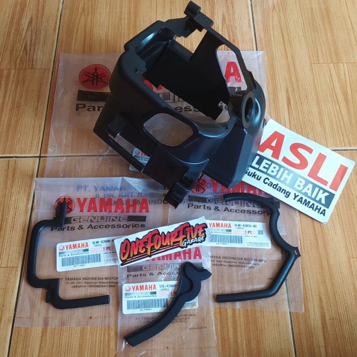 cover mesin+karet cover blok mesin mio smile/sporty, mio soul fino ori Kode 680