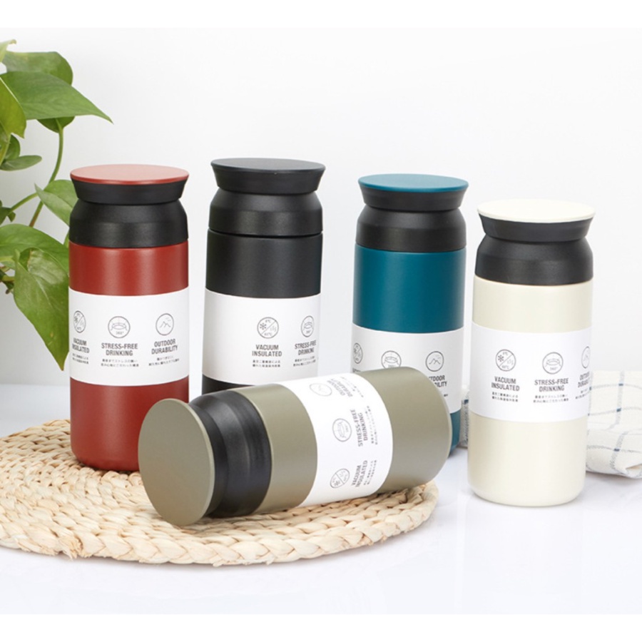 HJE Termos TRAVEL JAPAN JEPANG Tumbler Stainless Steel 500ML H552 H 552 KUALITAS THE BEST TAHAN