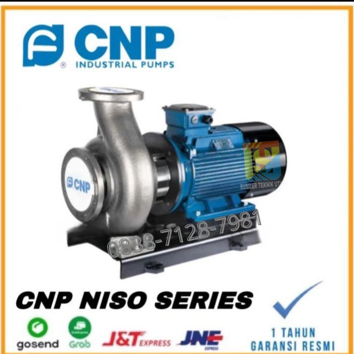 Pompa + Motor End Suction Centrifugal Pump NISO CNP 60Hp