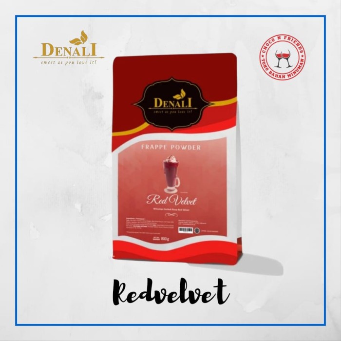 

Denali Frappe Powder Redvelvet Best Quality