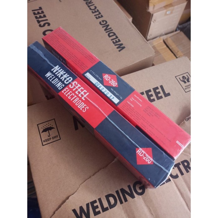 Kawat Las Elektroda 1,6Mm Kawat Las Listrik Nikko Steel Rd260 1,6Mm #Gratisongkir