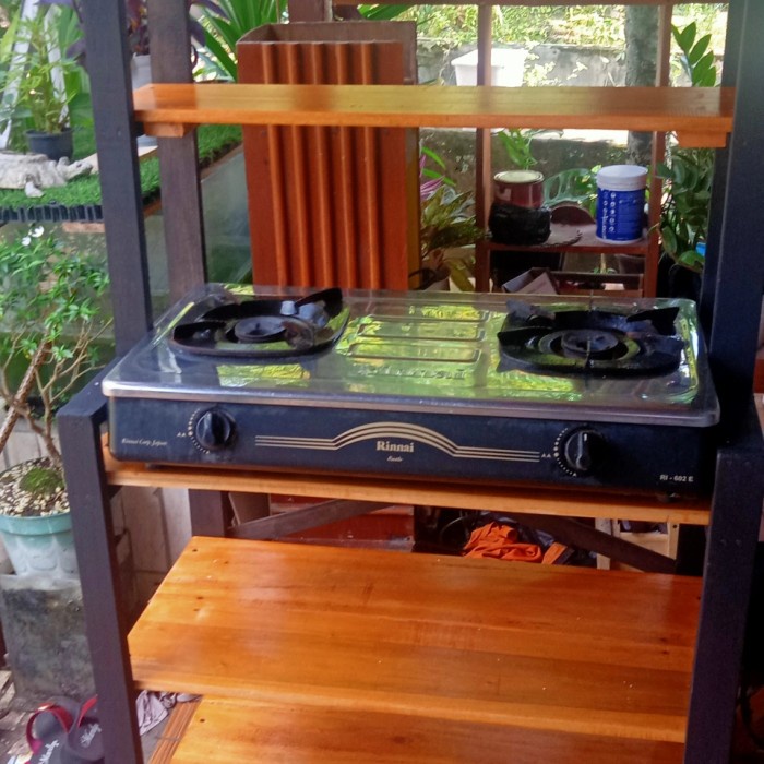 TERBATAS rak dapur 5 susun serbaguna meja kompor meja microwave rak oven