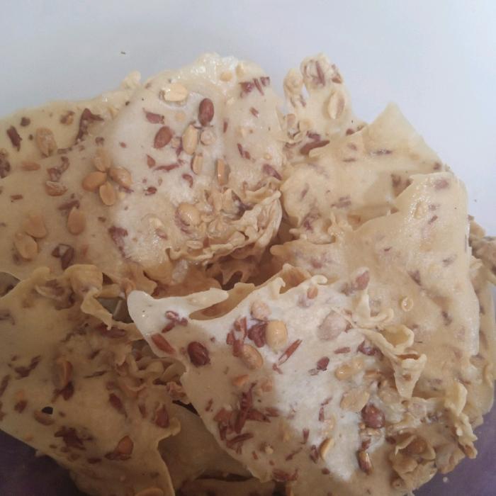 

peyek kacang 500gram renyah garing gurih enak cocok buat cemilan ataupun lauk Food Goreng Snack