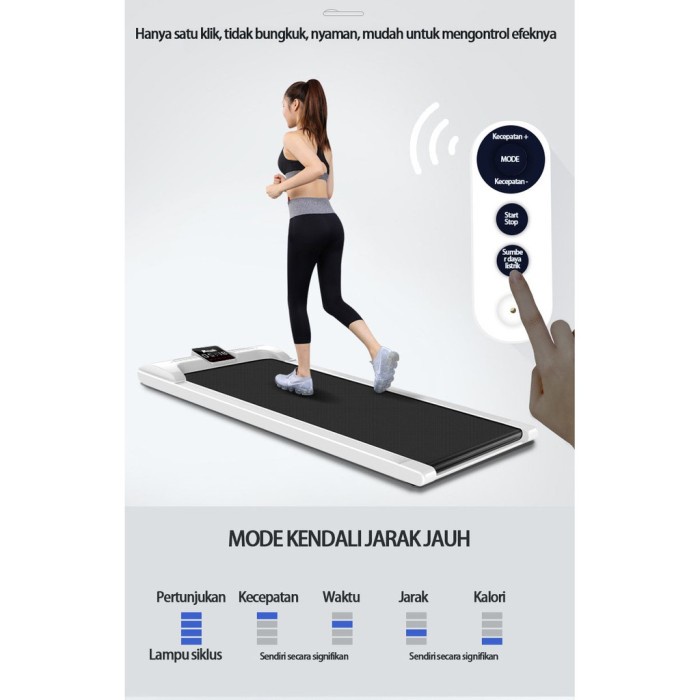 nov JF Treadmill Elektrik Flat treadmill rumah tangga listrik kebugaran
