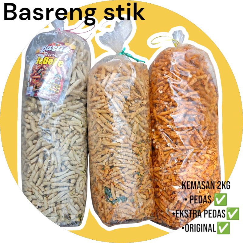 

Basreng stik bastik pedas daun jeruk 2kg viral