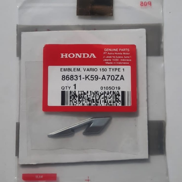 HJK Emblem Vario 125 original