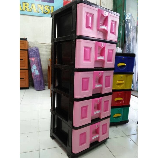 loker plastik susun 5 napolly