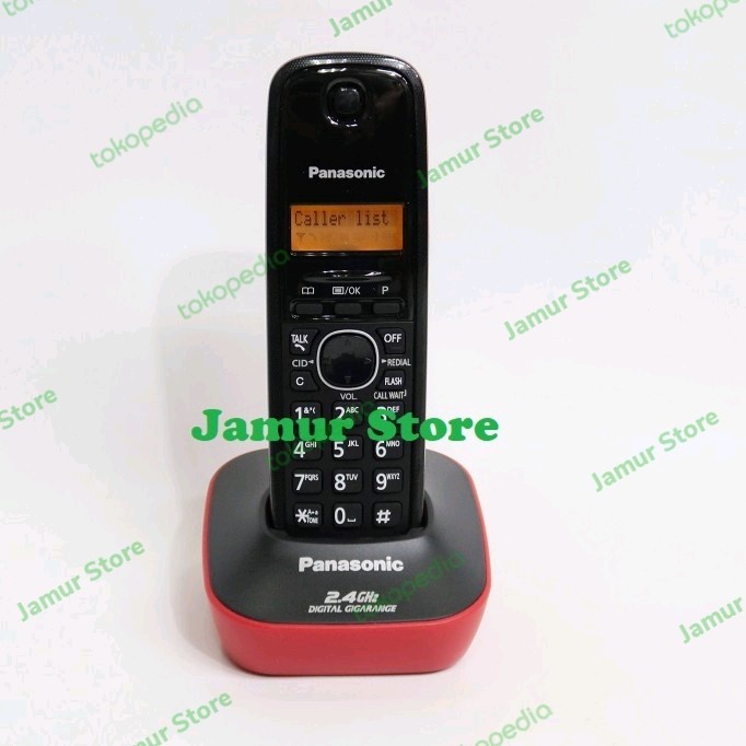 HOT SALE Telepon Wireless PANAS0NIC KX-TG3311 Cordless Phone KX-TG3311 - Merah