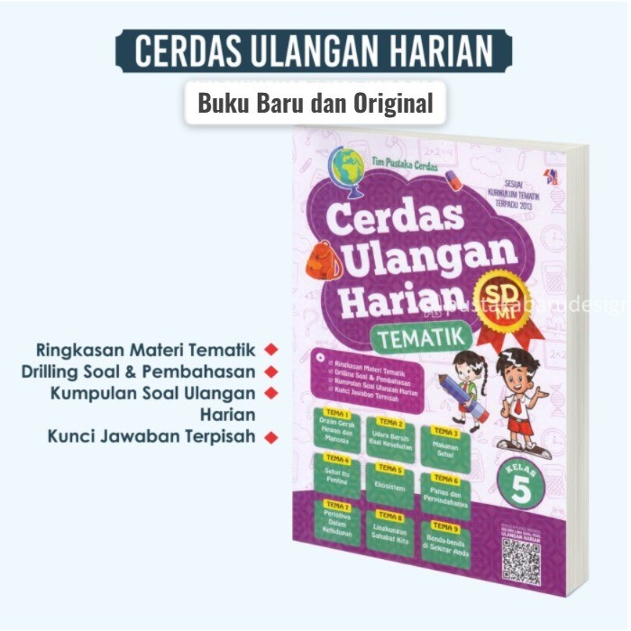 

Buku Soal Latihan Tematik Kelas 5 Sd - Cerdas Ulangan Harian Sd Kls 5