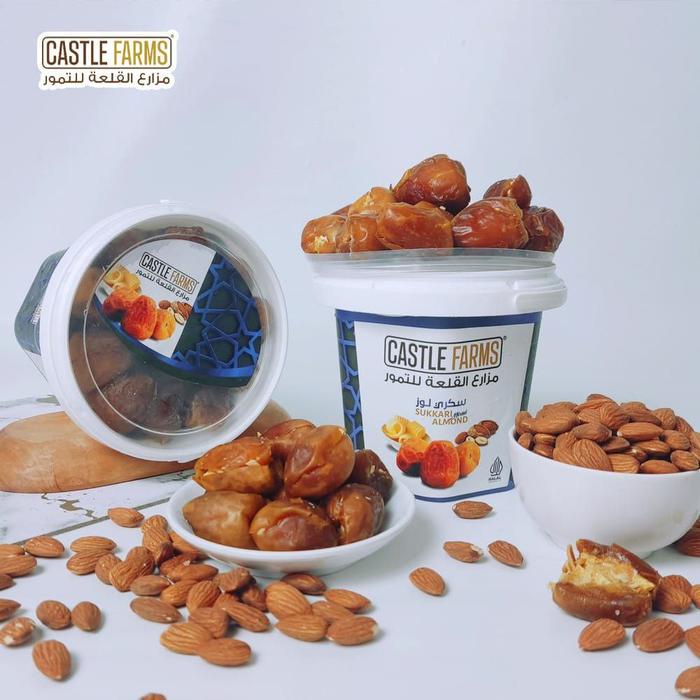 

Kurma Sukari Almond Butter Castle Farms 850 gram