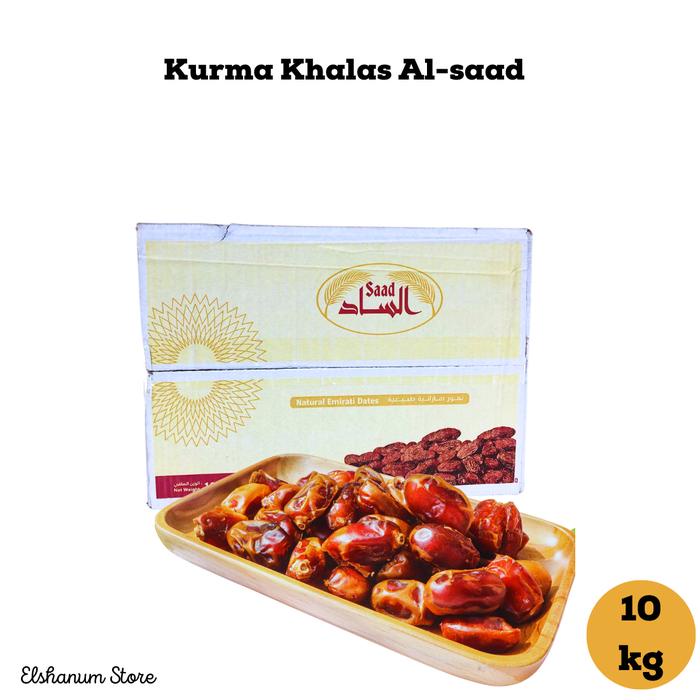 

Kurma Khalas Al saad Premium 10 kg - kurma Elshanum