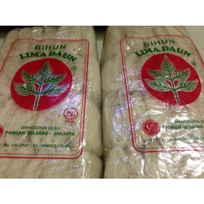 

Promo murah Bihun Lima Daun 1 Bal 4 kg ( Go Send Only)
