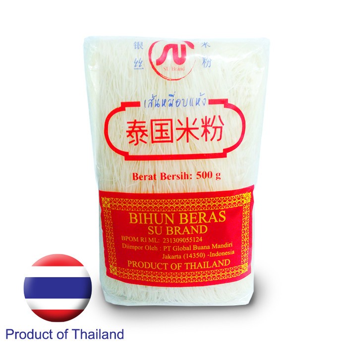 

SU BRAND BIHUN BERAS THAILAND 500GR