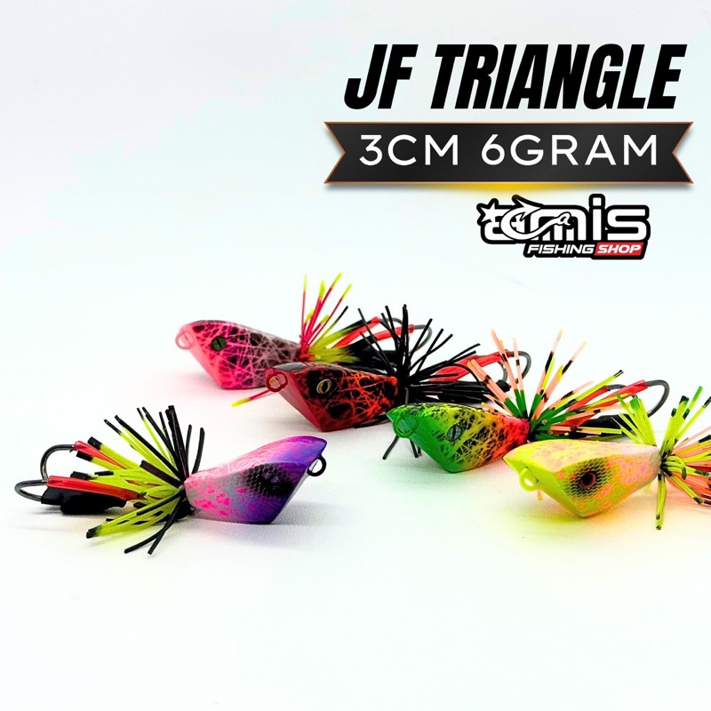 Mini Jump Frog Lure Kayu Umpan Casting Ikan Gabus Toman