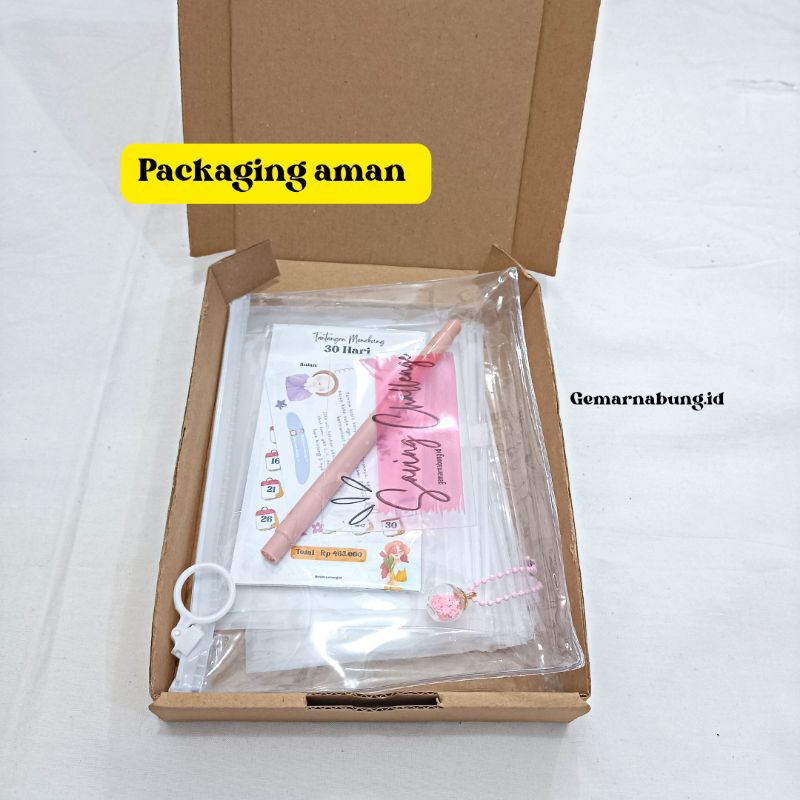 

iK! Paket Nabung Pouch Zipper Saving Challenge Paket nabung super hemat