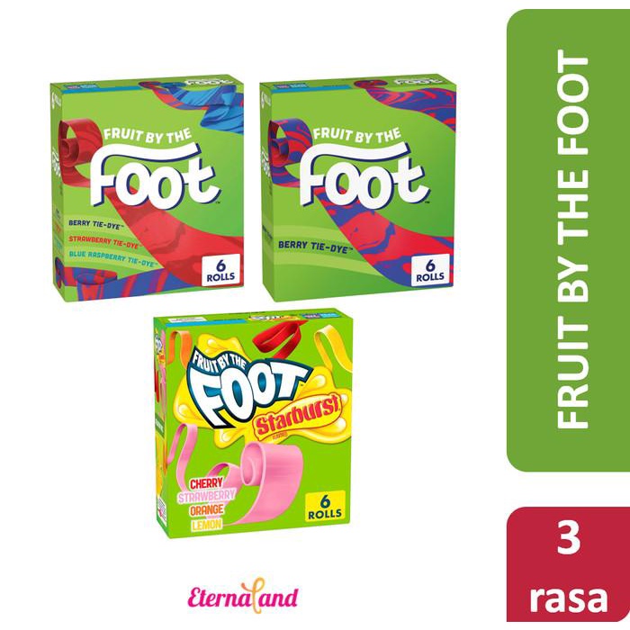 

Promo Fruit By The Food Roll Candy - Permen Impor Usa Ready
