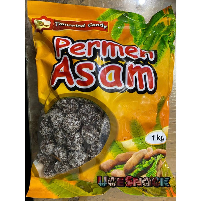 

Terlaris Permen Asam Jawa Bulat / Asam Bulet 1Kg 1.000Grm 1.000 Gram Ready