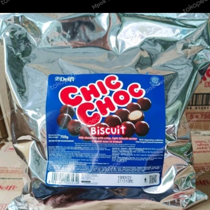 

Terbaru Coklat Delfi Chic Choc 750Gr Kemasan Foil Ready