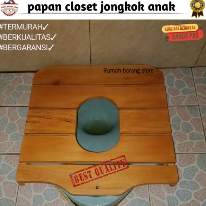 papan wc papan toilet jongkok anak dudukan wc anak papan kloset palet kayu mahoni