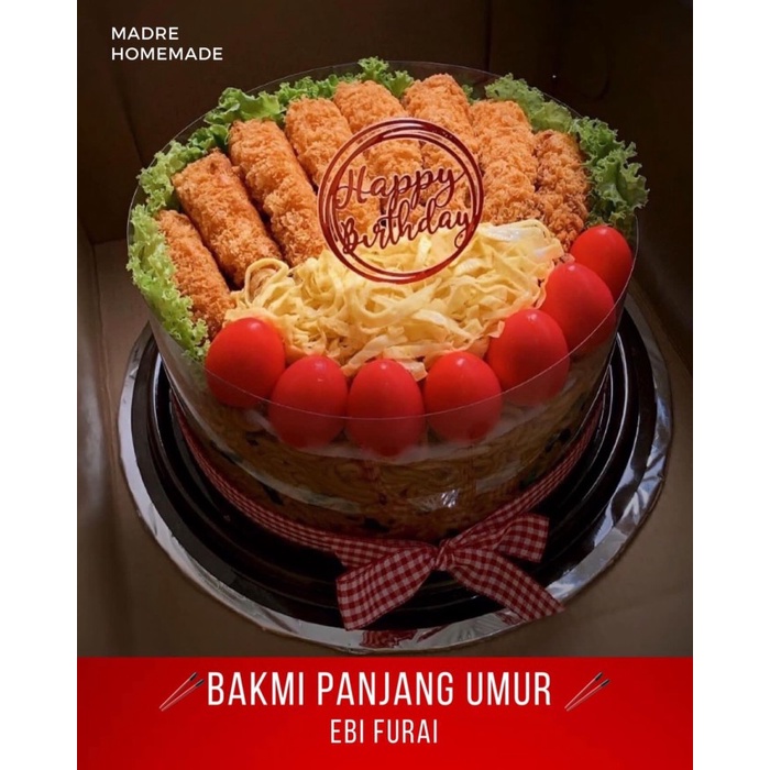 

Ready Bakmi Panjang Umur - Bakmi Goreng Ulang Tahun - Mie Goreng