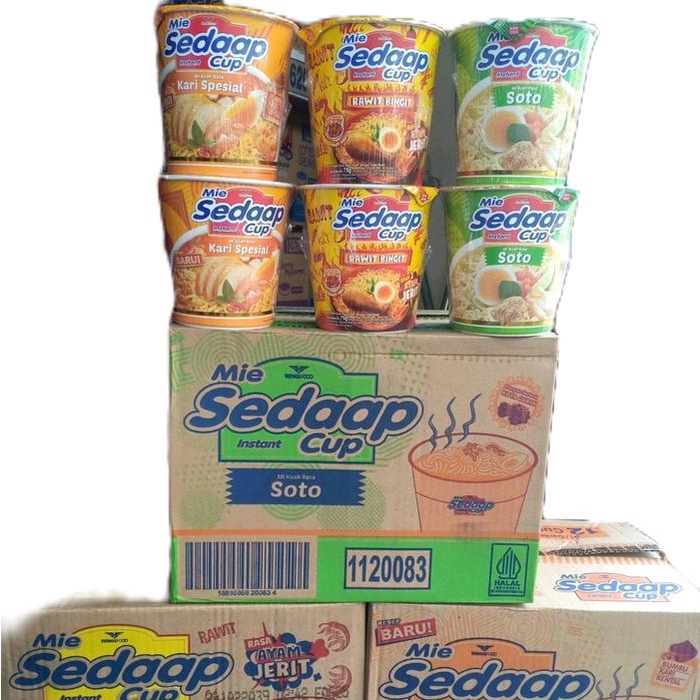 

Ready 6 Pcs Sedaap Cup Kuah Variant Randomm